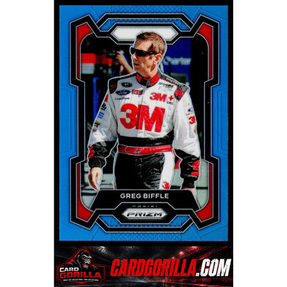 2024 Panini Prizm #13 Greg Biffle Carolina Blue #/49