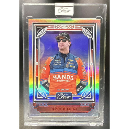 2026 Panini Turn Four Racing Josh Bilicki #43 Red /25