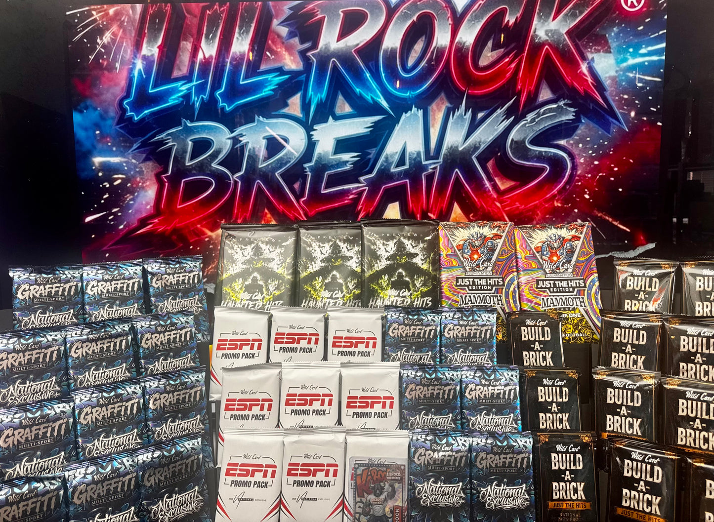 4-Tier Trading Card Breaker Arena – Custom 3D Printed