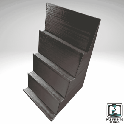 4-Tier Trading Card Display Stand – Custom 3D Printed