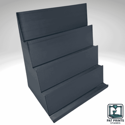 4-Tier Trading Card Display Stand – Custom 3D Printed