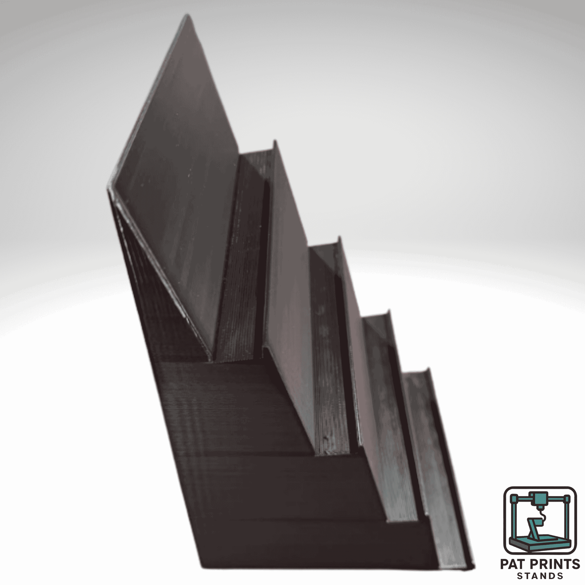 4-Tier Trading Card Display Stand – Custom 3D Printed