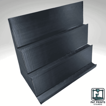 3-Tier Trading Card Display Stand – Custom 3D Printed