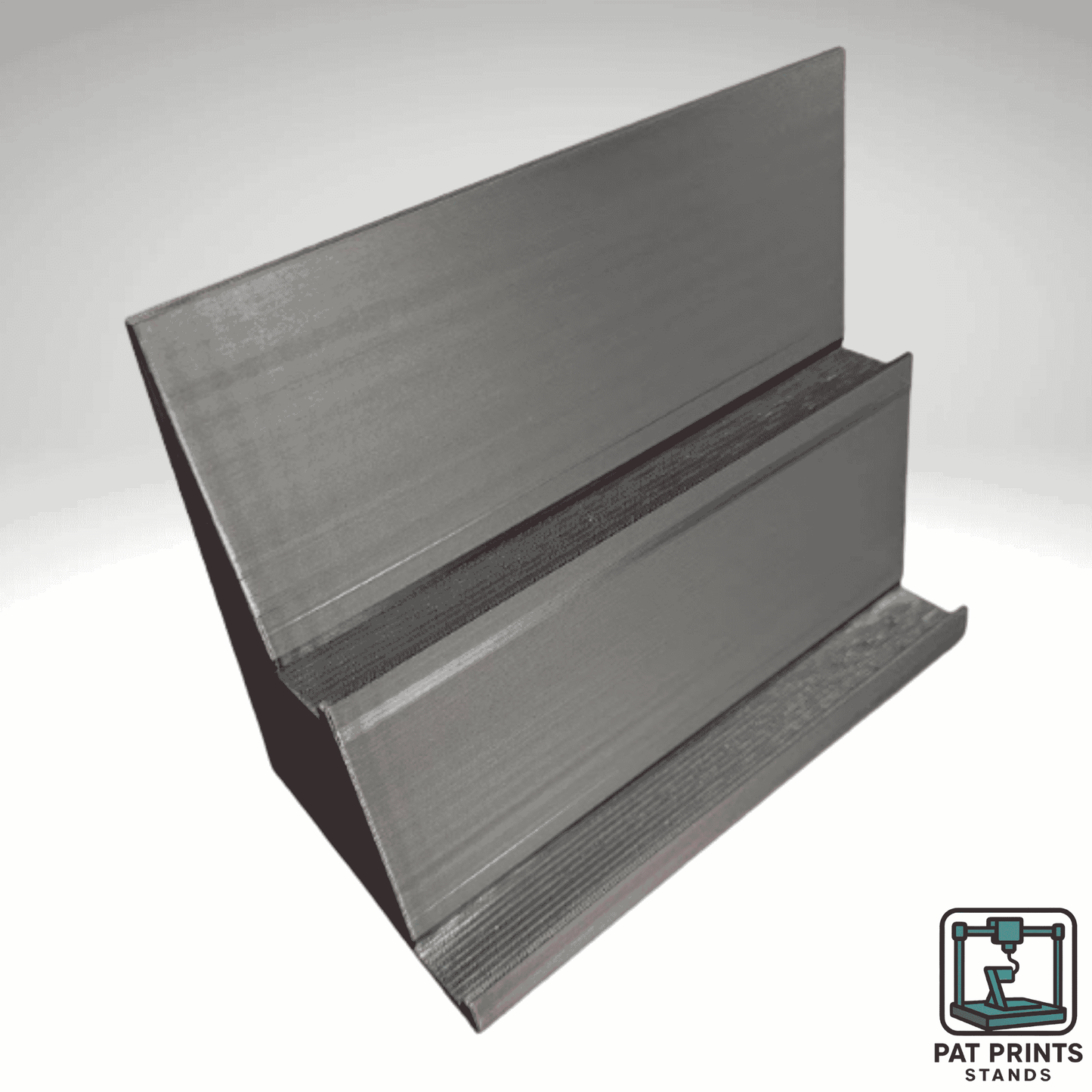 2-Tier Trading Card Display Stand – Custom 3D Printed