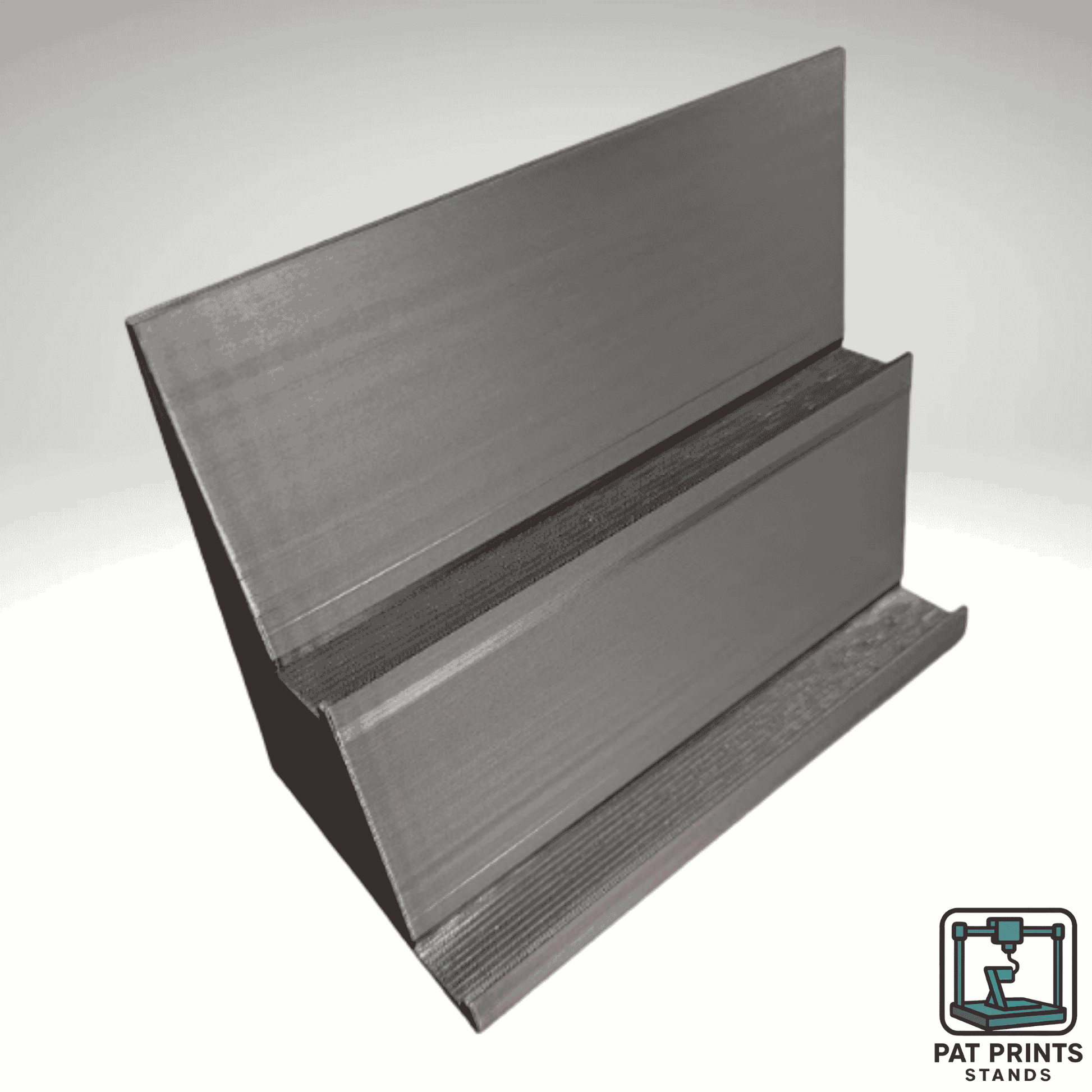 2-Tier Trading Card Display Stand – Custom 3D Printed