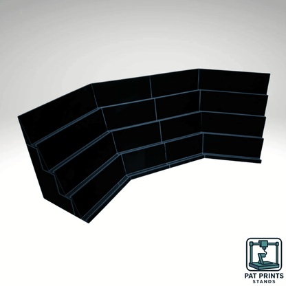 4-Tier Trading Card Breaker Arena – Custom 3D Printed
