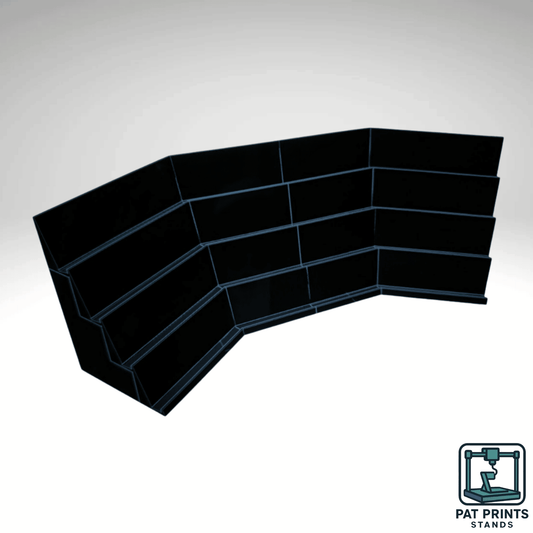 4-Tier Trading Card Breaker Arena – Custom 3D Printed