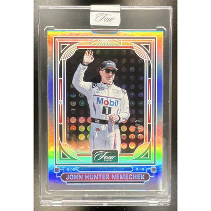 2026 Panini Turn Four Racing John Hunter Nemechek #13 Holo Silver /49