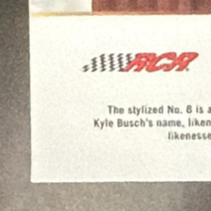 2026 Panini Select NASCAR Kyle Busch #19 Claim to Fame Tie-Dye Prizms 6/25