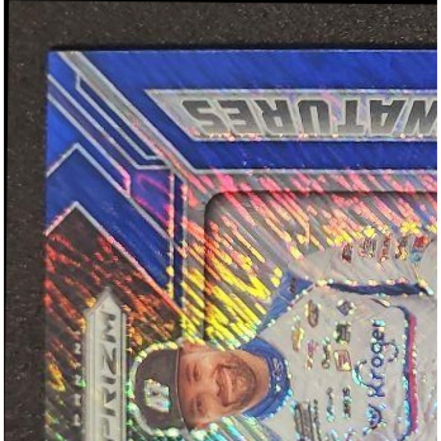 2024 Panini Prizm Ricky Stenhouse Jr Sensational Signatures Blue Shimmer FOTL /4