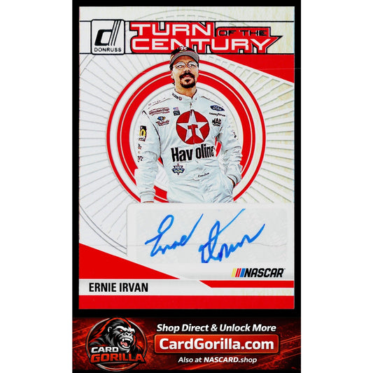 2025 Donruss #TCS-EIN Ernie Irvan Turn of the Century Autographs