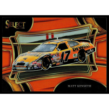 2024 Panini Select #182 Matt Kenseth Orange Prizms #/49