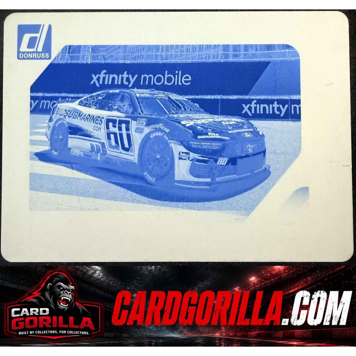 2026 Donruss #165 Ryan Preece Printing Plates Cyan #1/1