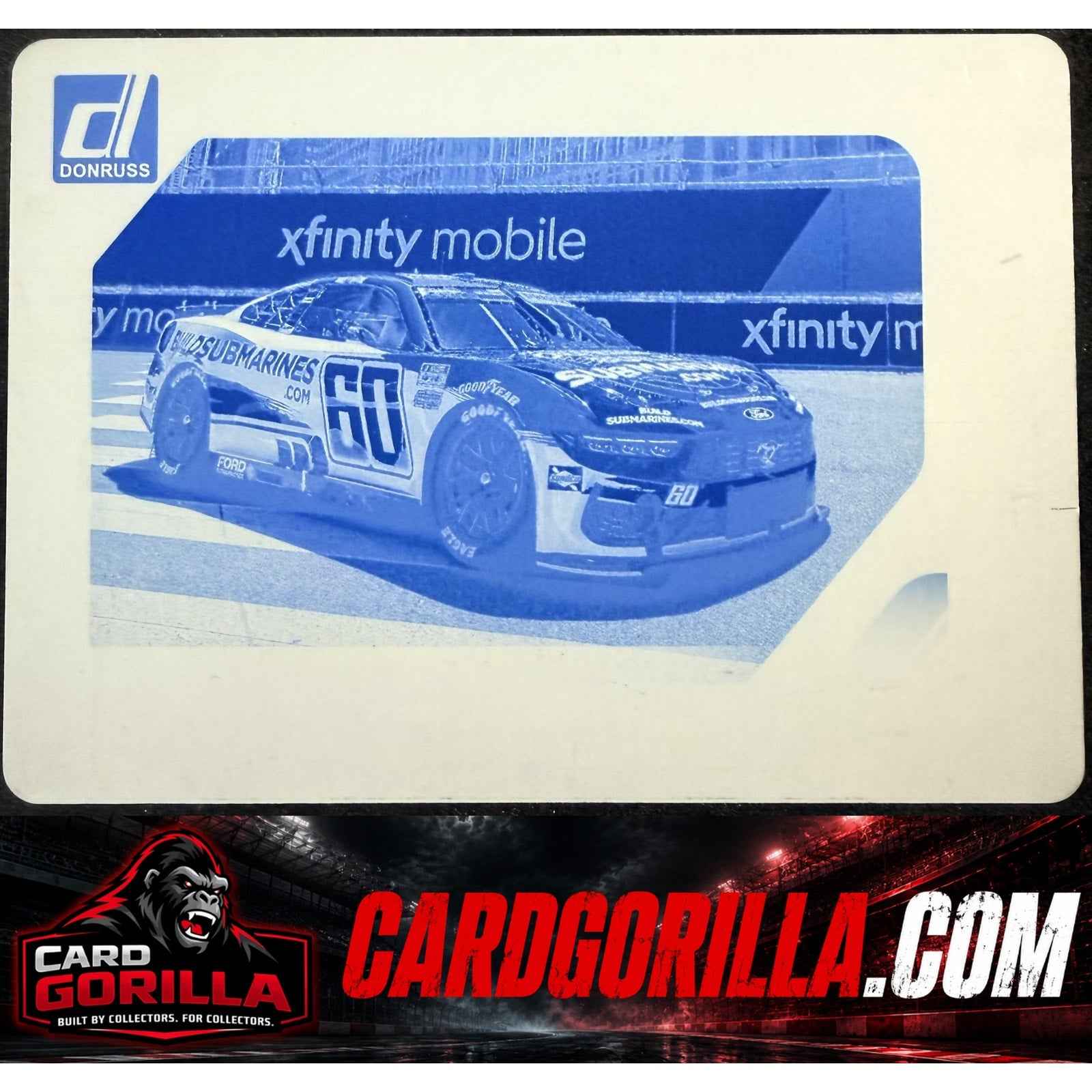 2026 Donruss #165 Ryan Preece Printing Plates Cyan #1/1