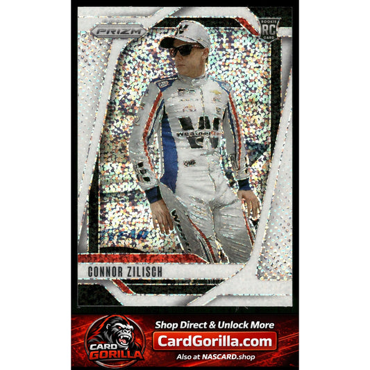2025 Panini Prizm #29 Connor Zilisch White Sparkle RC