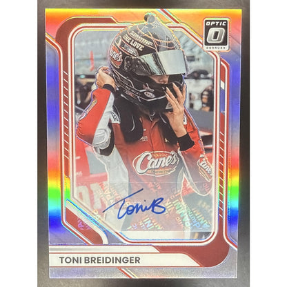 2026 Panini Donruss NASCAR Racing Toni Breidinger #31 Optic Signatures Auto