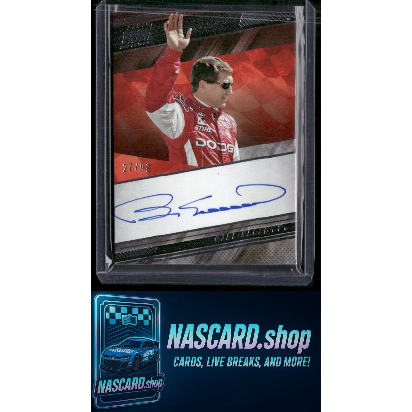 2023 Panini Prime #PS-ABD Bill Elliott Prime Signatures #/99 - Card Gorilla