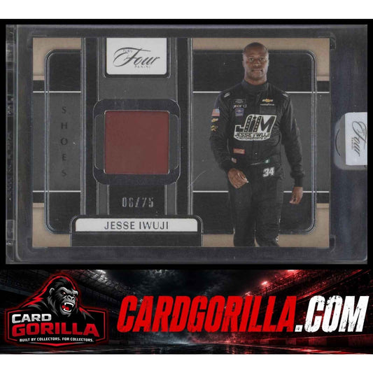 2025 Panini Turn Four #SH-JIW Jesse Iwuji Shoes #/75