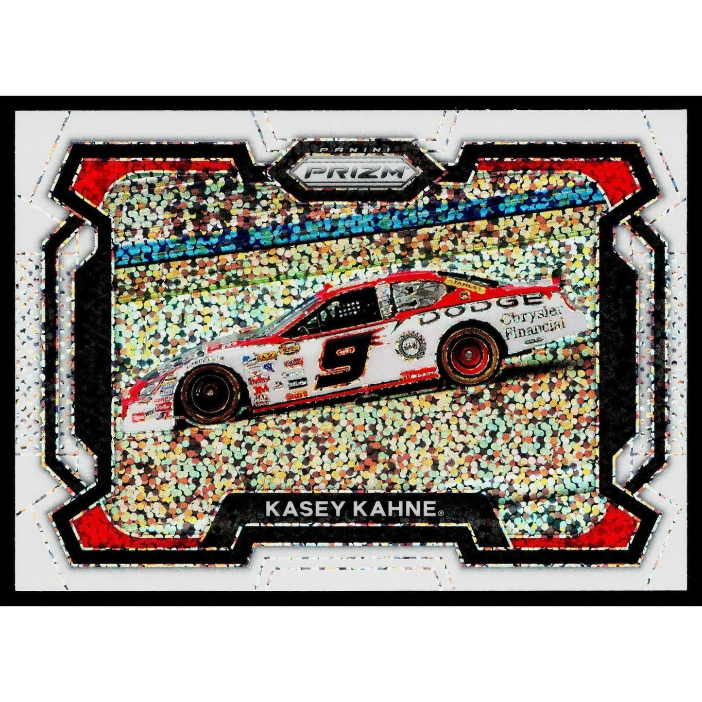 2024 Panini Prizm #31 Kasey Kahne White Sparkle