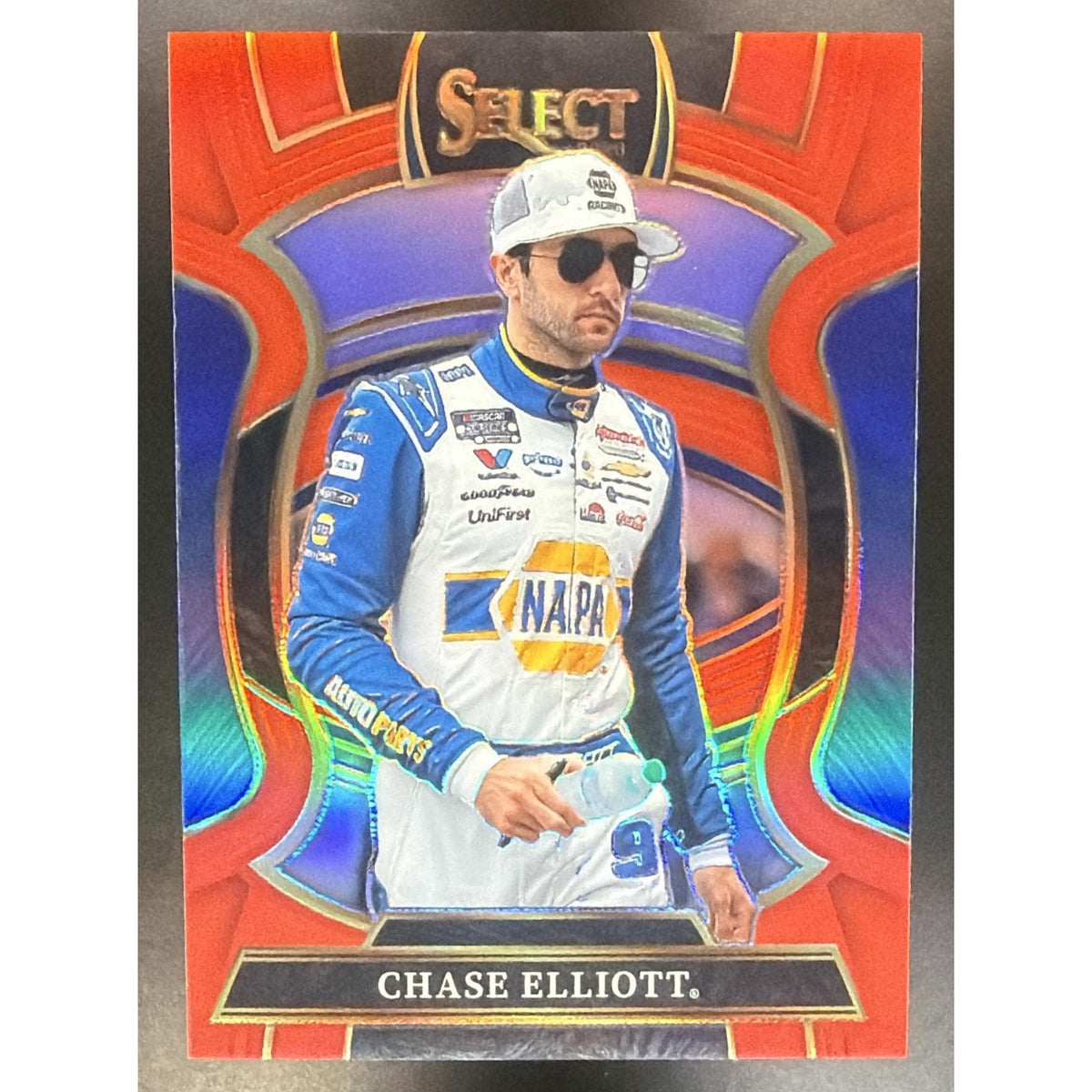 2026 Panini Select NASCAR Chase Elliott #22 Set - Grandstand Red Prizms /125
