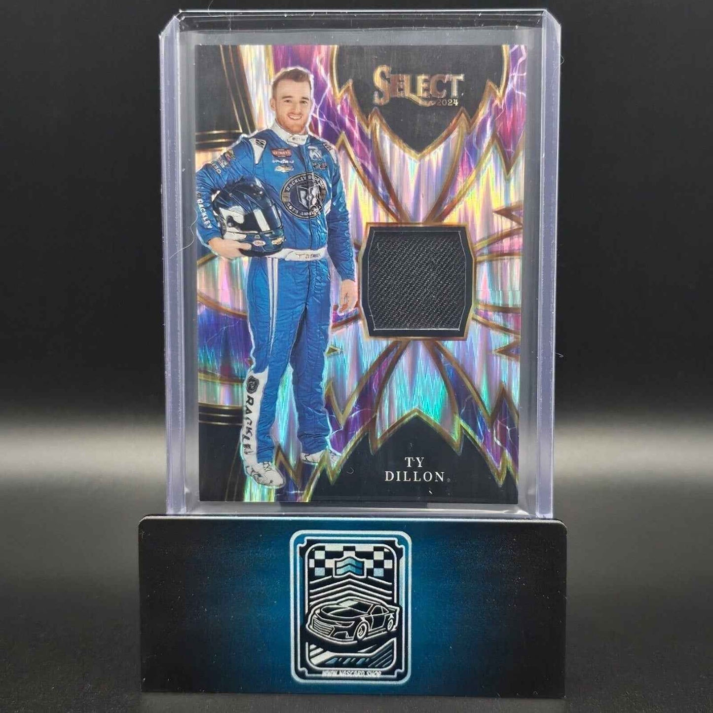 2024 Panini Select - Sparks Flash Prizm #S-TYD Ty Dillon (MEM) - NASCARD.shop