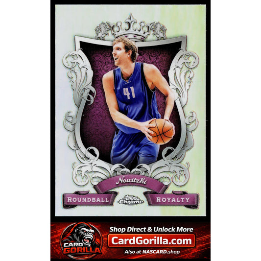 2023-24 Topps Chrome #RR-4 Dirk Nowitzki Roundball Royalty