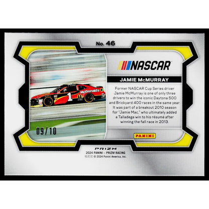 2020 Donruss #46 Jamie McMurray Optic Gold #/10