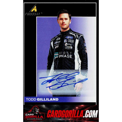 2022 Panini Chronicles #9 Todd Gilliland Pinnacle Autographs