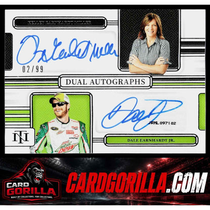 2025 National Treasures Kelley Earnhardt Miller Dale Earnhardt Jr Dual Auto /99