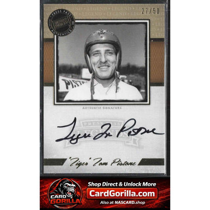 2013 Press Pass Legends #LG-TP2 Tom Pistone Autographs Gold #/50