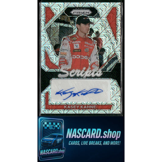 2024 Panini Prizm #S-KKE Kasey Kahne Scripts Mojo #/25