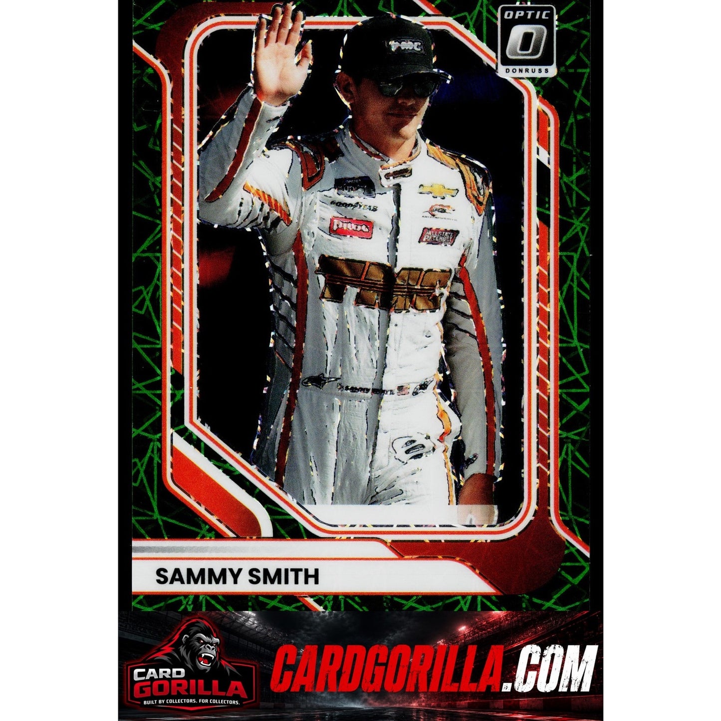 2026 Donruss #75 Sammy Smith Optic Green Velocity #/99