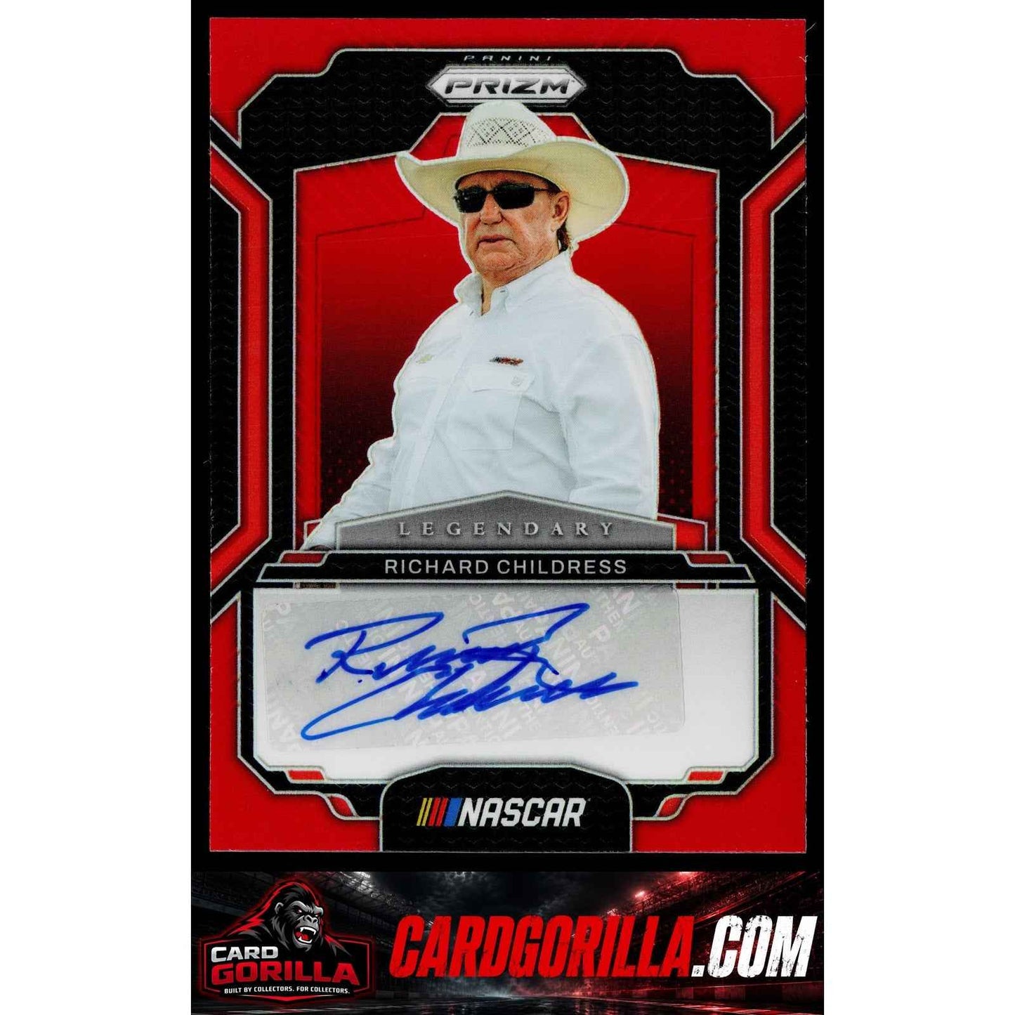 2025 Panini Prizm #LS-RCR Richard Childress Legendary Signatures Red #/99