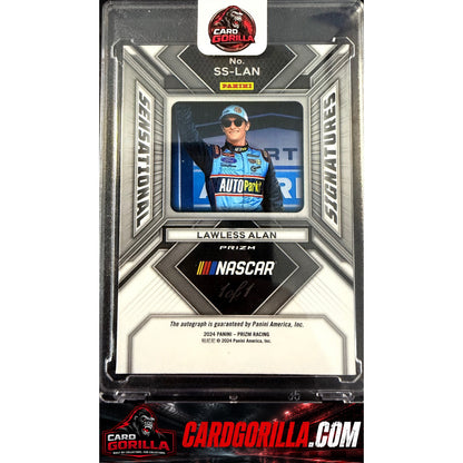 2024 Panini Prizm #SS-LAN Lawless Alan Sensational Signatures Gold Vinyl #1/1