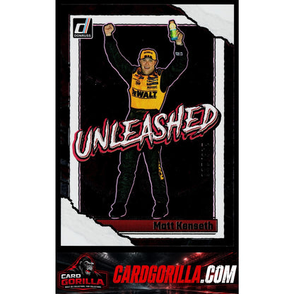 2026 Donruss #17 Matt Kenseth Unleashed Diamond Plate #/199