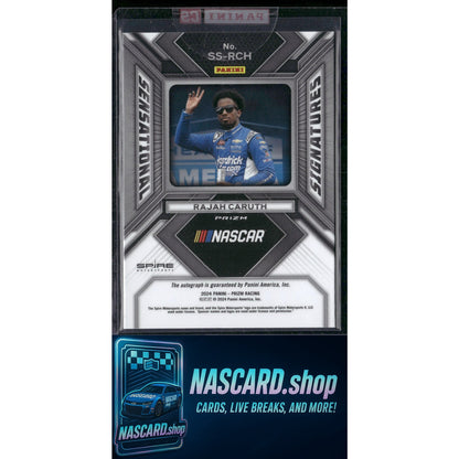 2024 Panini Prizm #SS-RCH Rajah Caruth Sensational Signatures - Card Gorilla