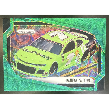 2025 Panini Prizm NASCAR Danica Patrick #117 Rides Green Scope Prizms /149
