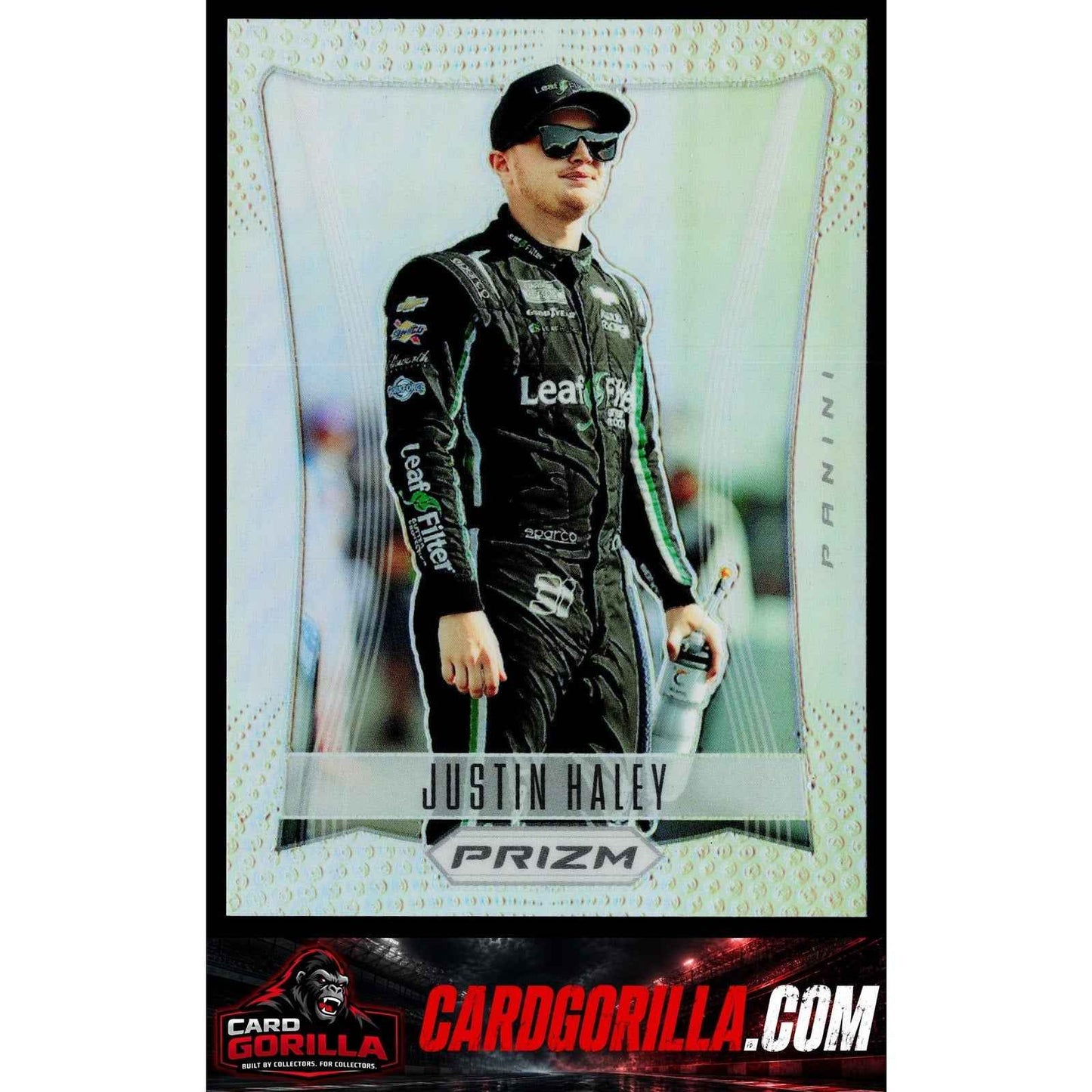 2023 Panini Prizm #PF25 Justin Haley Prizm Flashbacks