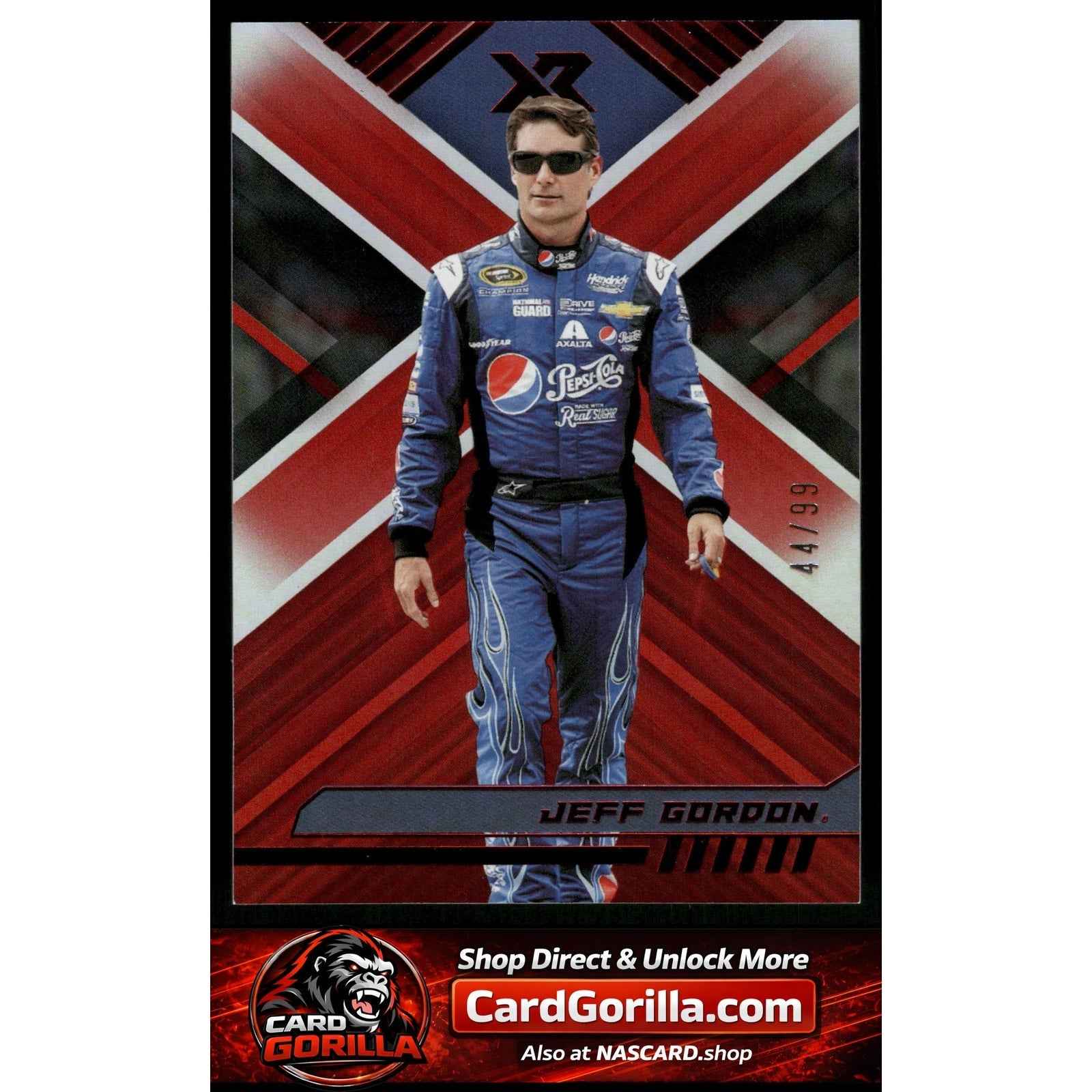 2023 Panini Chronicles #5 Jeff Gordon XR Red #/99