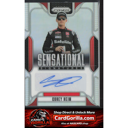 2024 Panini Prizm #SS-CHM Corey Heim Sensational Signatures
