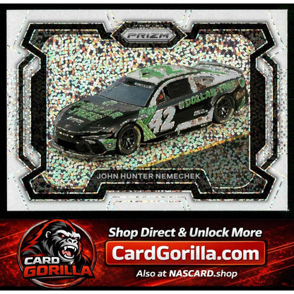 2024 Panini Prizm #33 John Hunter Nemechek White Sparkle