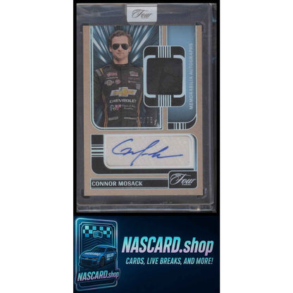 2025 Panini Turn Four Connor Mosack Memorabilia Autographs Holo Silver #/75