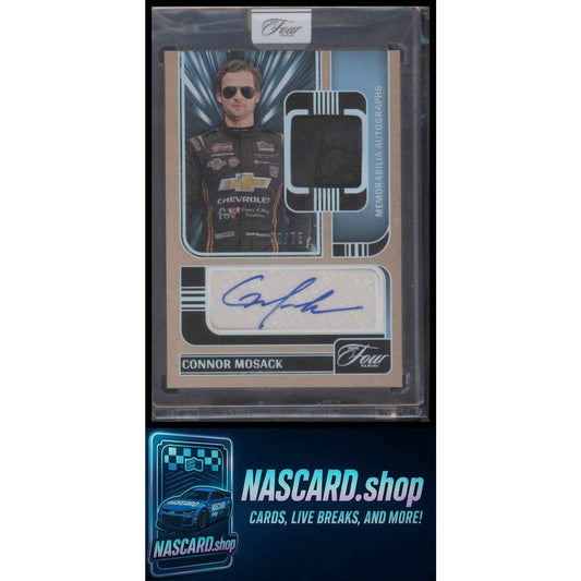 2025 Panini Turn Four Connor Mosack Memorabilia Autographs Holo Silver #/75