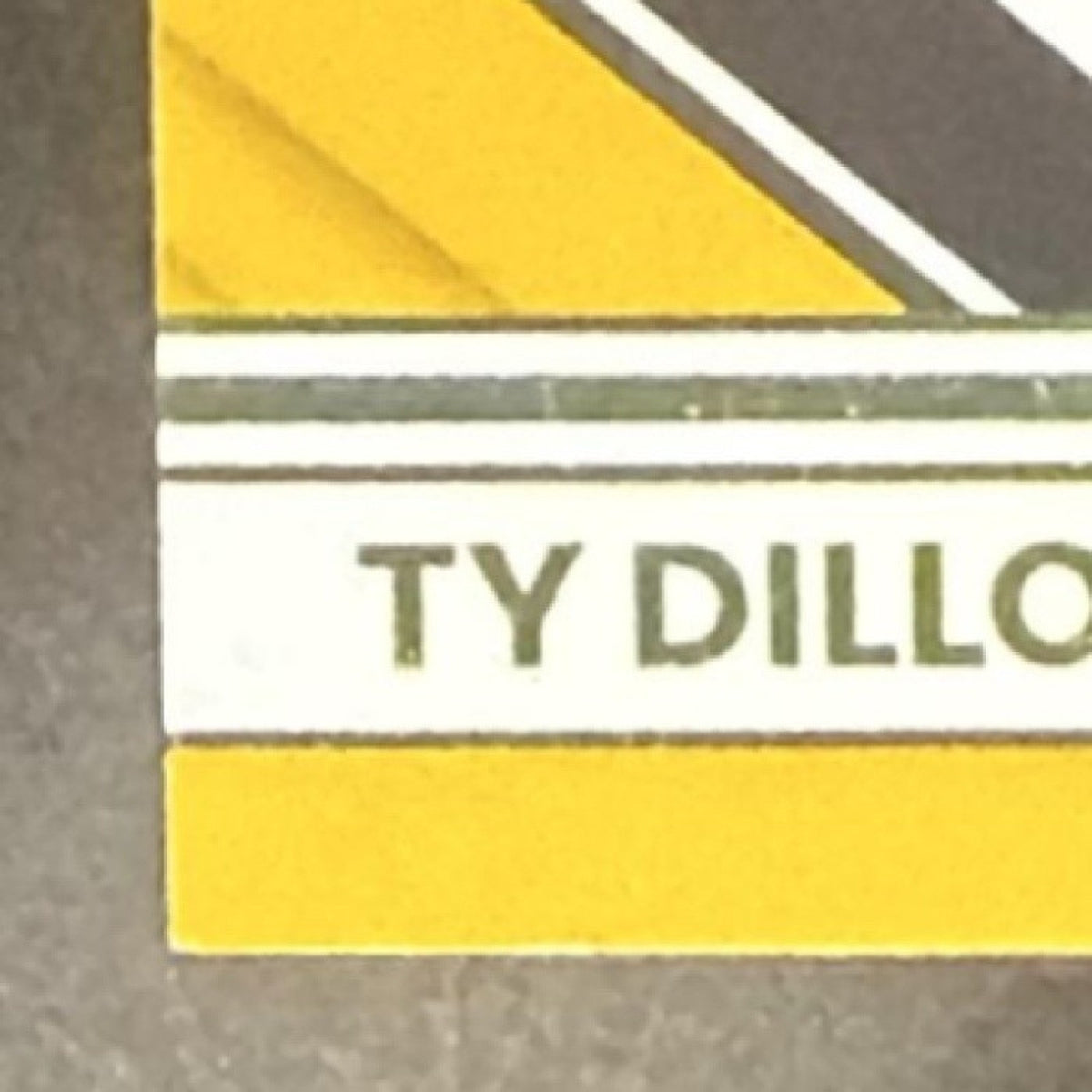 2026 Panini Donruss NASCAR Racing Ty Dillon #25 Gold /10
