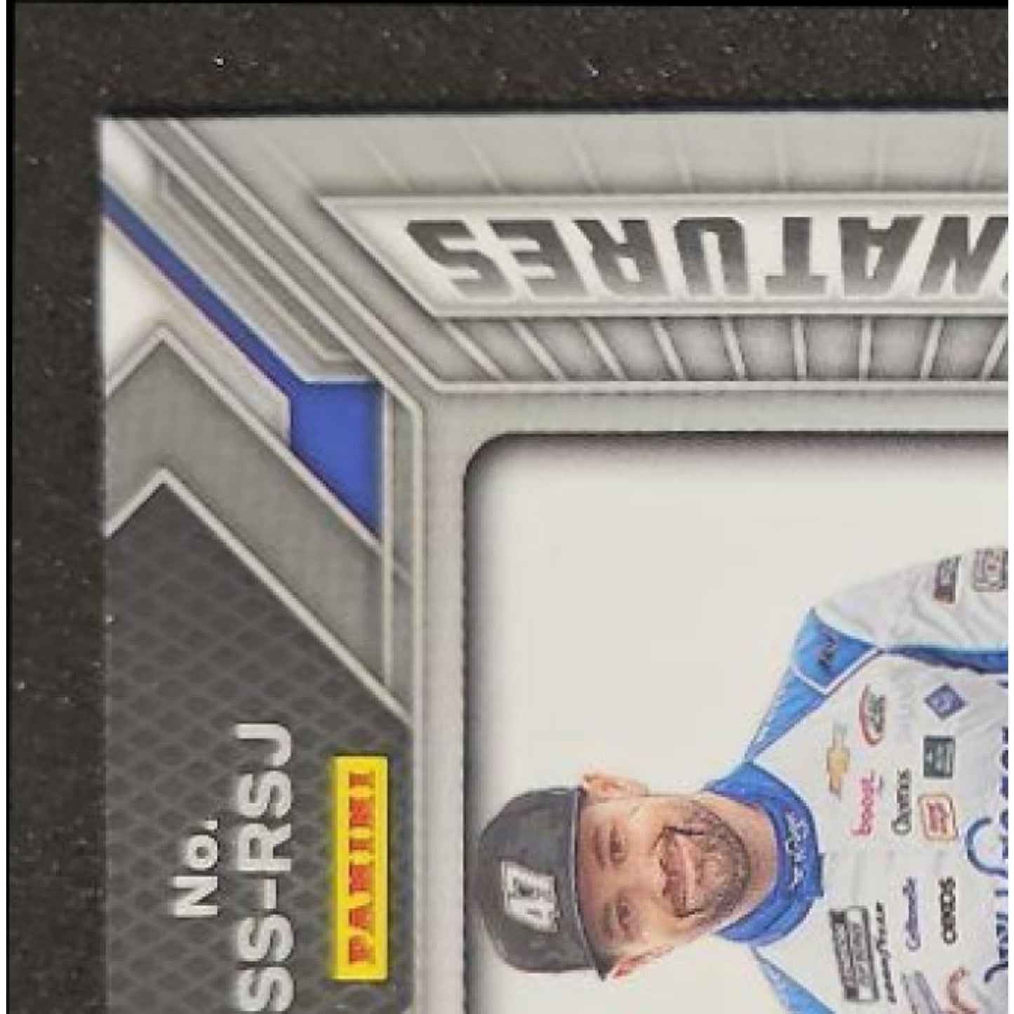 2024 Panini Prizm Ricky Stenhouse Jr Sensational Signatures Blue Shimmer FOTL /4