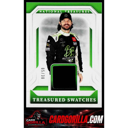 2025 National Treasures Ryan Truex Treasured Swatches Holo Silver #/30