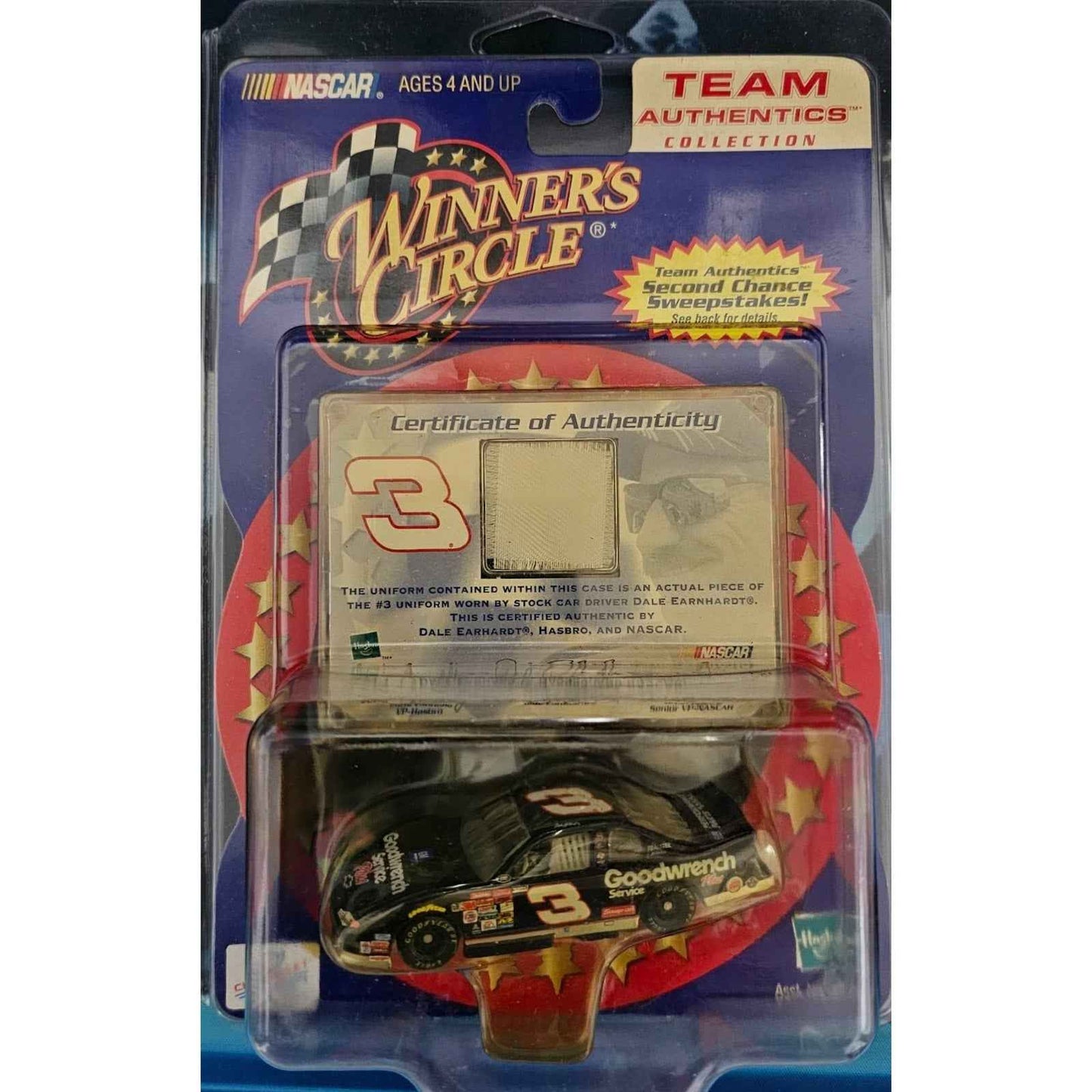 Dale Earnhardt 2001 Team Authentics Winners Circle 1:64 Diecast Firesuit