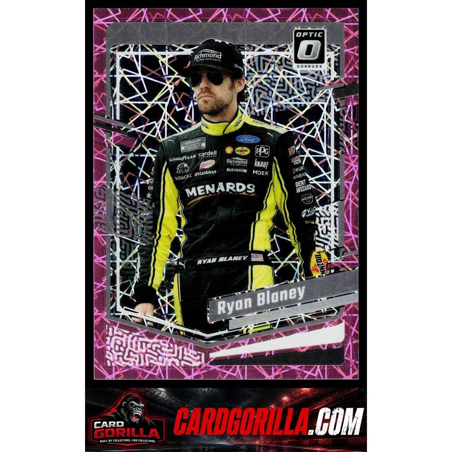 2024 Donruss #61 Ryan Blaney Optic Pink Velocity #/79