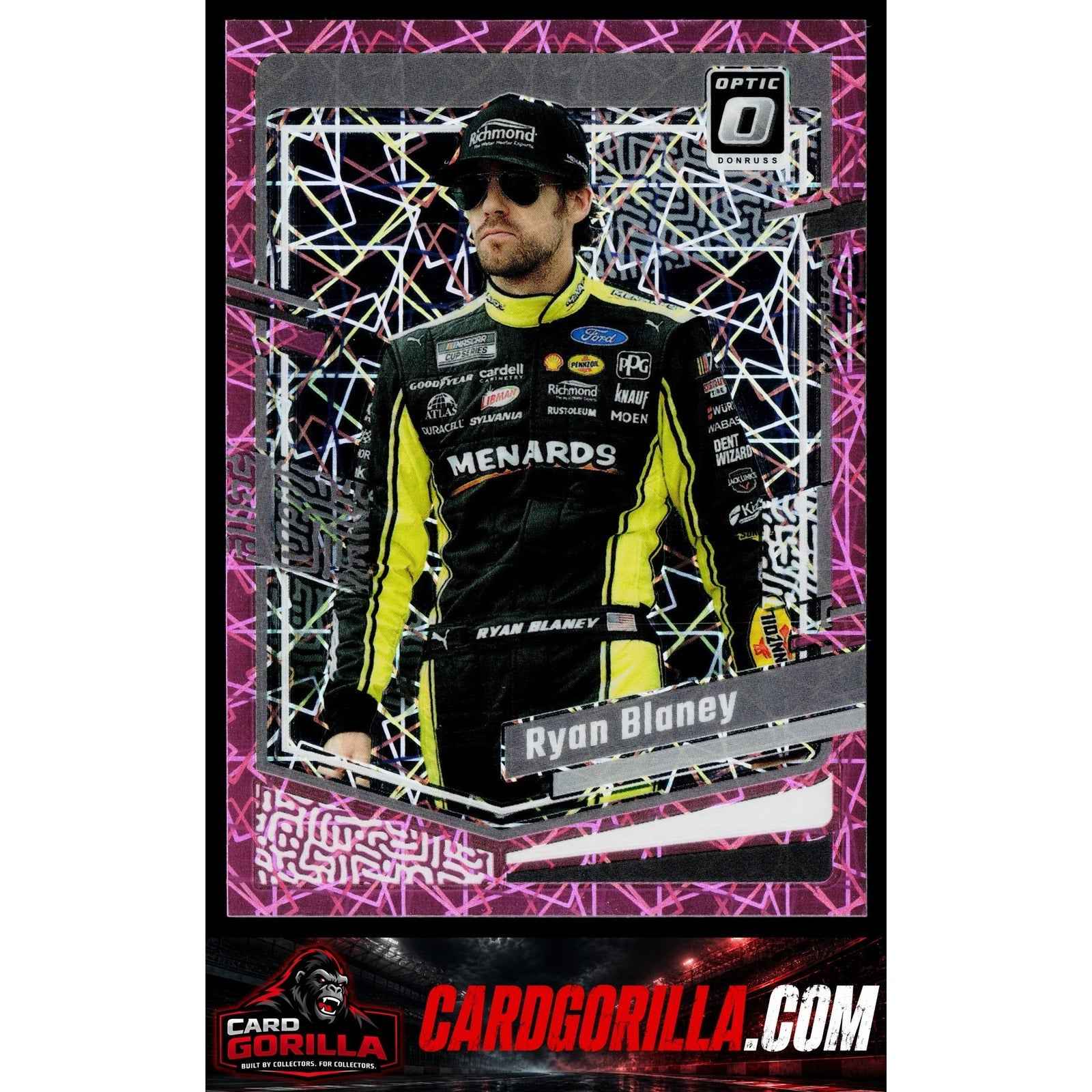 2024 Donruss #61 Ryan Blaney Optic Pink Velocity #/79