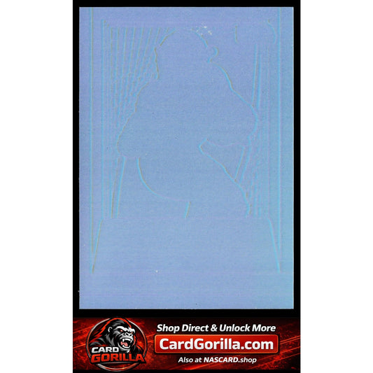 2024 Pro Set Metal #NNO Harrison Wallace III Green Pre-Production Proofs #1/1